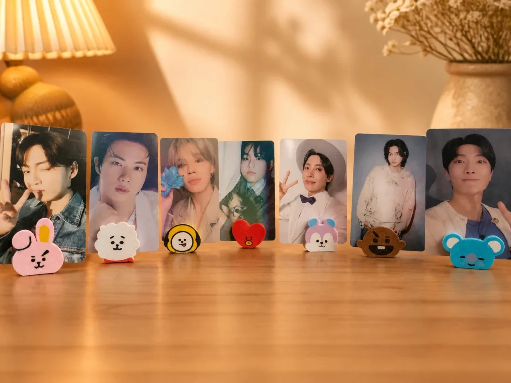 Imanes photocards K-pop Art