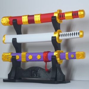 Set de Katanas con Soporte: Papelería y Regalos Únicos